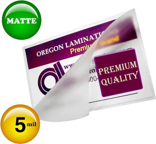 Vista 2 de Oregon Lamination Bolsas de laminación activadas por calor de 12 x 18 pulgadas x 5 mil (12.008 in x 17.992 in x 125 micras) [paquete de 100]