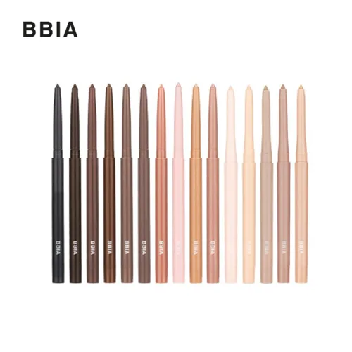 Vista 8 de BBIA Last Auto - Delineador de ojos de gel impermeable, juego de 2 unidades (11 color beige de lino) + (14 beige almendra)