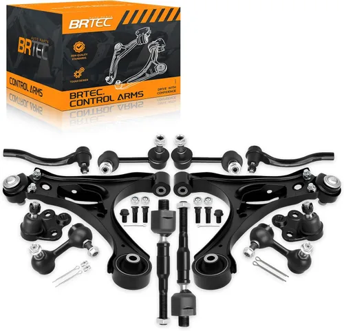 Vista 7 de Kit de 12 piezas de brazos de control inferiores delanteros para Honda Civic Non-Si 2006 2007 2008 2009 2010 2011 con rótulas + enlaces de extremo
