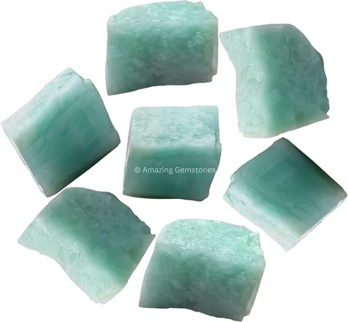 Vista 50 de 1 libra de piedras preciosas y piedras curativas en bruto a granel para hacer joyería con envoltura de alambre, Wicca y curación con cristales