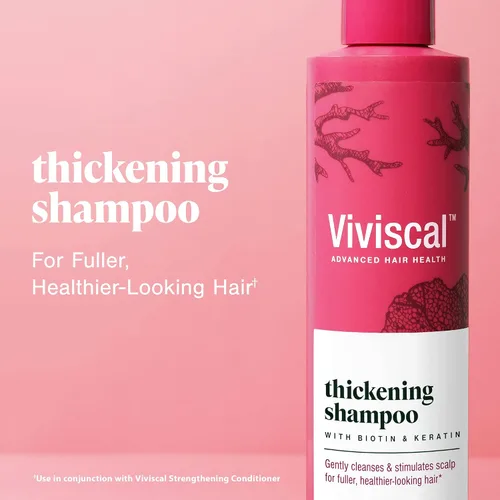Vista 2 de Viviscal Paquete: Champú Espesante Cabello 8.5 fl oz y Suero 1.7 fl oz