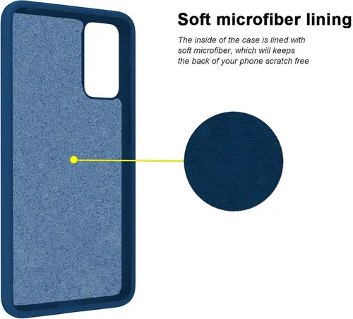 Vista 3 de Ailiber Funda para Galaxy A14 5G, Samsung A14 con protector de pantalla, soporte de anillo ajustable, forro suave antiarañazos, silicona delgada a