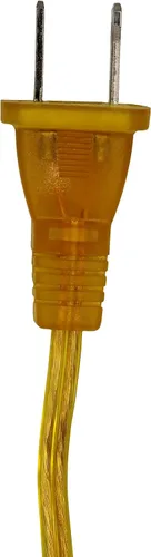 Vista 2 de Creative Hobbies Cable de lámpara dorado de 8 pies con interruptor de encendido/apagado, cable de alimentación SPT-1, pieza de lámpara de repuesto