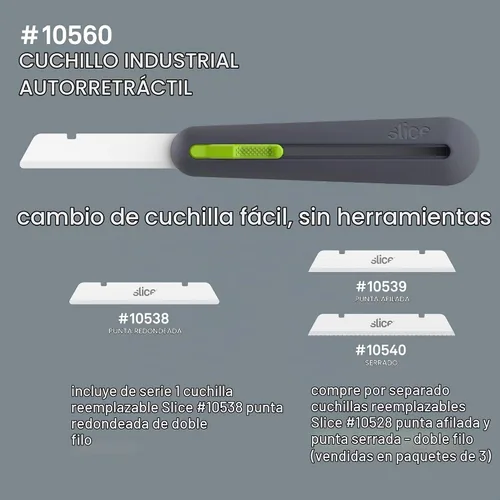 Vista 6 de Slice 10560 Herramienta de espuma aislante extra larga de 3 pulgadas, diseñada para corte de espuma, amigable con los dedos, hoja de cerámica, se
