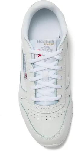 Vista 4 de Reebok Zapatos clásicos de cuero para niñas y niños pequeños, zapatos deportivos para niños pequeños o grandes, zapatos de tenis para niñas o niños