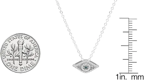 Vista 4 de Dazzlingrock Collection - Colgante de ojo de mujer