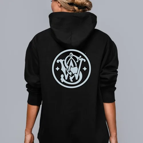 Vista 6 de Smith and Wesson Circle Emblem - Sudadera con capucha de algodón de manga larga para hombre