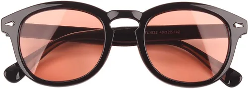 Vista 9 de Bestum Gafas de sol inspiradas retro con remaches tintado lente UV400