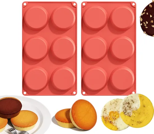 Vista 12 de Molde de silicona para chocolate en forma de dedo con 6 cavidades tipo barra para chocolate, dulces, pan, 11.6 x 6.8 x 1.3 pulgadas