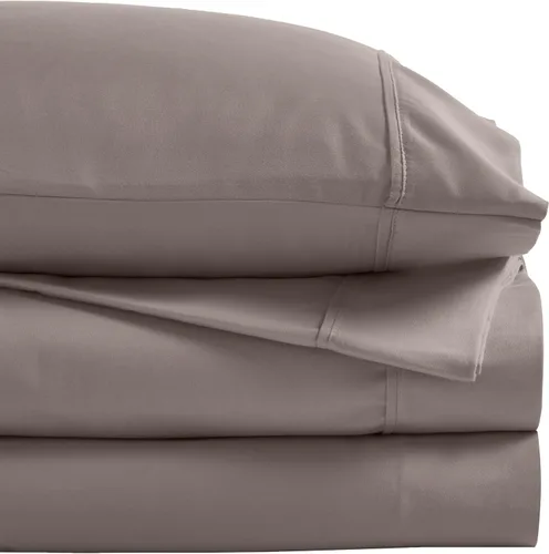 Vista 11 de Superior 1200 Thread Count Cotton Blend Sheet Set, Deep Pocket Sheets, 1 Elastic Deep Pocket Fitted Sheet, 1 Flat Sheet, 2 Pillowcases, Cotton Rich