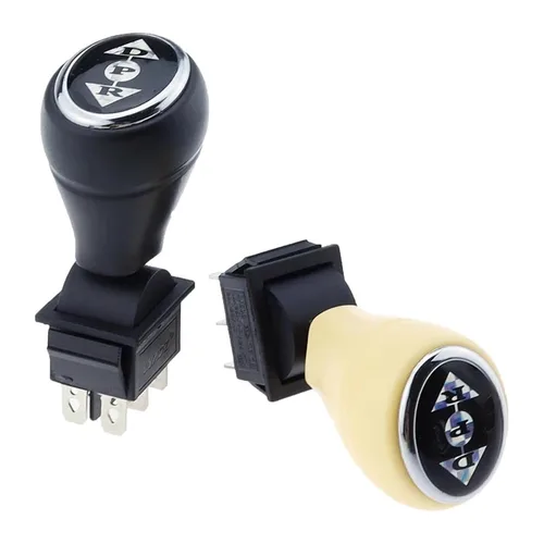 Vista 2 de Interruptor de marcha atrás de parada hacia adelante del vehículo eléctrico para niños, interruptor DPR, mango de empuje para carro de bebé KCD4