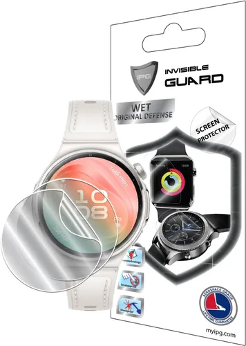 Vista 29 de IPG Hecho para Huawei Watch GT 4 1.614 in Smartwatch Protector de pantalla de hidrogel (2 unidades) Invisible HD Clear Film Anti-Scratch Protector