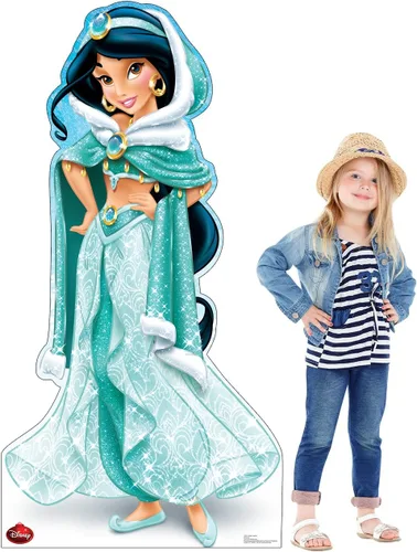 Vista 3 de Disney, gigantografía de princesas, Royal Debut, tamaño real, vertical, gráficos avanzados, talla única