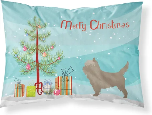 Vista 32 de Caroline's Treasures BB8334PILLOWCASE AIDI Atlas Mountain Dog - Funda de almohada estándar, color azul, ligera, súper suave, de fácil cuidado