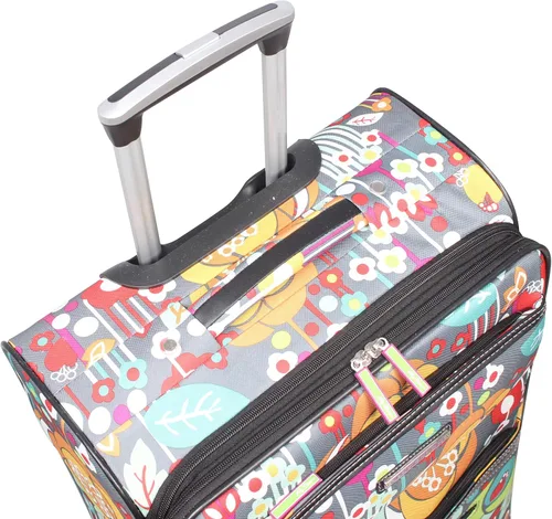 Vista 5 de Maleta de mano Lily Bloom diseño expansible con estampado maleta para mujer con ruedas giratorias