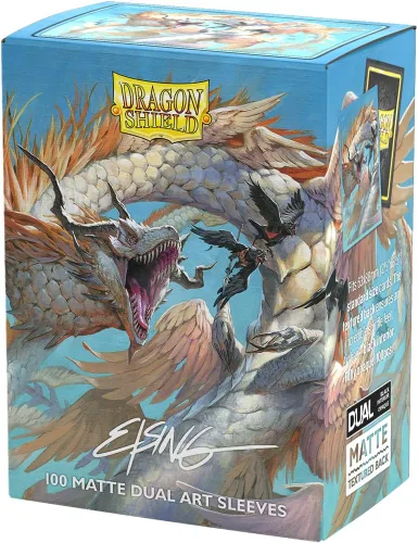Vista 25 de Dragon Shield Fundas de arte mate 100 CT - Fundas TCG suaves y resistentes Compatible con Pokemon, One Piece & Magic the Gathering Buffy the
