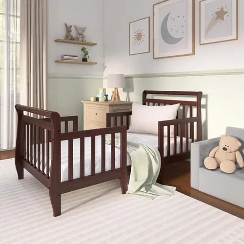 Vista 2 de Cama Infantil Dream On Me modelo Emma, convertible 3 en 1 , Espresso