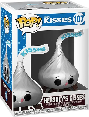 Vista 4 de Funko Iconos publicitarios: Hershey's - Hershey's Kiss Figura coleccionable de vinilo multicolor estándar