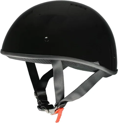 Vista 10 de Milwaukee Performance helmet-mph Bare Bones Dot casco mate – Color Negro Mate Mate negro