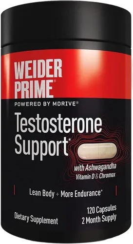 Vista 7 de Weider Prime Apoyo para hombres - Apoya la energía, la fuerza, la concentración, el estrés, el músculo magro - 60 cápsulas