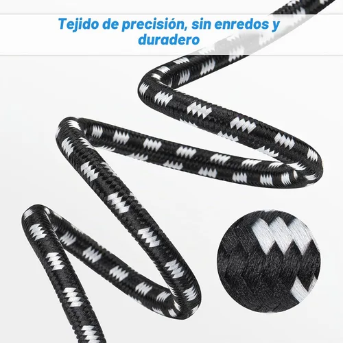 Vista 4 de Cable de guitarra de 10 pies de 0.25 in recto a ángulo recto, cable de audio trenzado de reducción de ruido para guitarra eléctrica, bajo