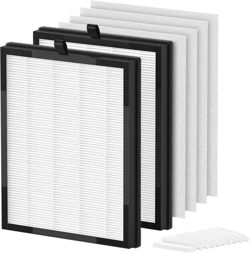 Vista 9 de Paquete de 2 filtros de repuesto AP2000WF para purificador de aire KNKA Azul