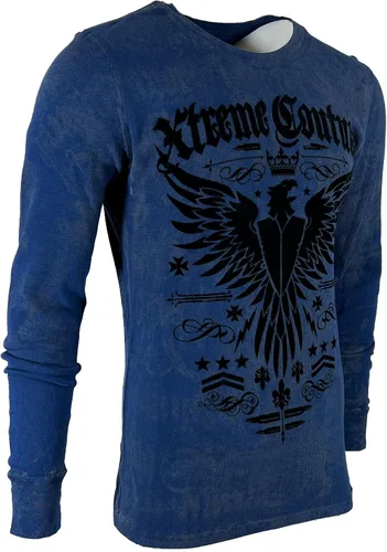 Vista 7 de Xtreme Couture by Affliction Camiseta térmica para hombre Intensity
