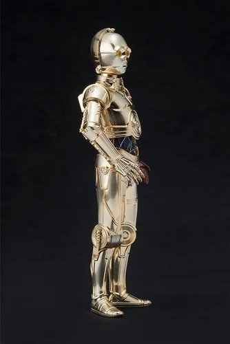 Vista 12 de Kotobukiya ARTFX+ Star Wars The Force Awakens - Película C-3PO R2-D2 con figura BB-8 1/10