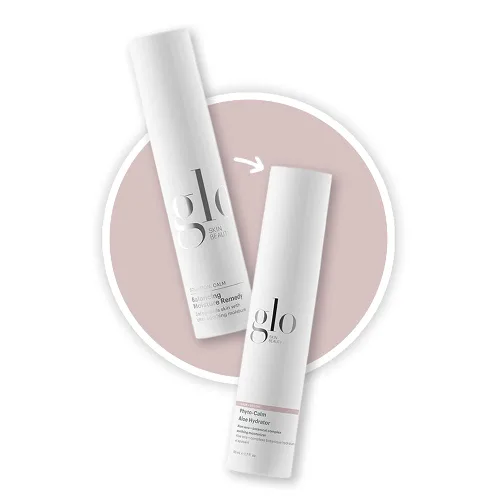 Vista 2 de Glo Skin Beauty Phyto-Calm Aloe Hydrator Calmante e hidratante, disminuye la hiperpigmentación y proporciona protección antioxidante