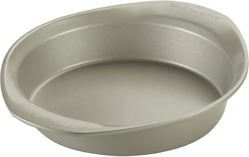 Vista 3 de Rachael Ray El juego de utensilios antiadherentes para hornear sin agarres incluye molde antiadherente para pan, moldes para hornear, moldes