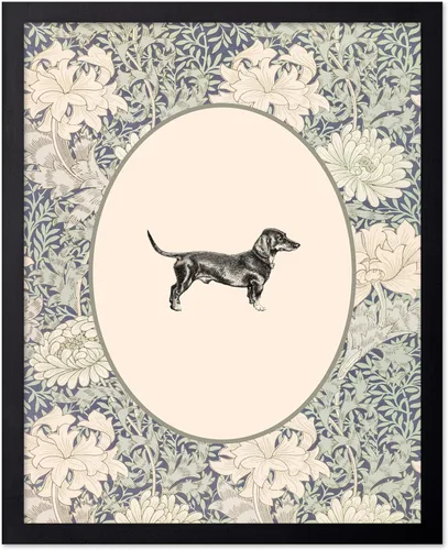 Vista 78 de Poster Master Póster Vintage de Cocker Spaniel Inglés - Impronta Retro de Perro - Arte Floral - Arte de Cachorros - Arte para Amantes de Animales
