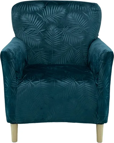 Vista 25 de NILUOH Funda para Sillón de Banquete de 1 Pieza Elástica Fundas para Sillas con Brazos Estampada Suave Funda para Silla de Acento Antideslizante