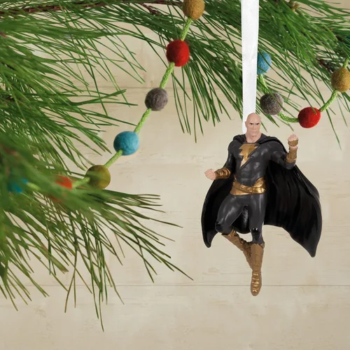 Vista 5 de Adorno de Navidad de DC Black Adam de Hallmark