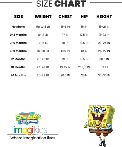 Vista 7 de SpongeBob SquarePants Mameluco y sombrero para bebé recién nacido a bebé