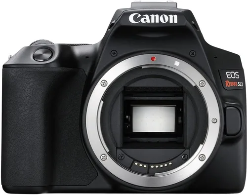 Vista 2 de Canon Cámara DSLR EOS Rebel SL3 (negro, solo cuerpo) (3453C001) + bolsa EOS + tarjeta Sandisk Ultra de 64 GB + kit de limpieza y cuidado (renovado)