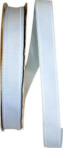 Vista 14 de Reliant Ribbon Linen Glimmer Harmony - Cinta con borde con alambre, 1-1/2 pulgadas x 50 yardas, marfil/dorado