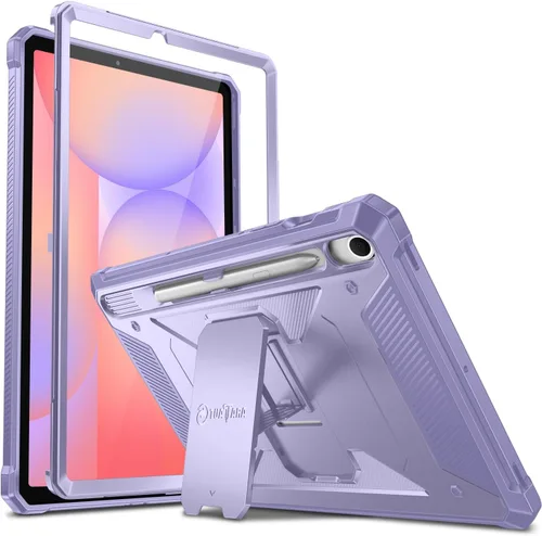 Vista 11 de Fintie Estuche a prueba de golpes para Samsung Galaxy Tab S10 Lite/ S10 FE/ S9 FE 5G 10.9 Pulgadas/Tab S9 11 Pulgadas, Tuatara Protector de pantalla