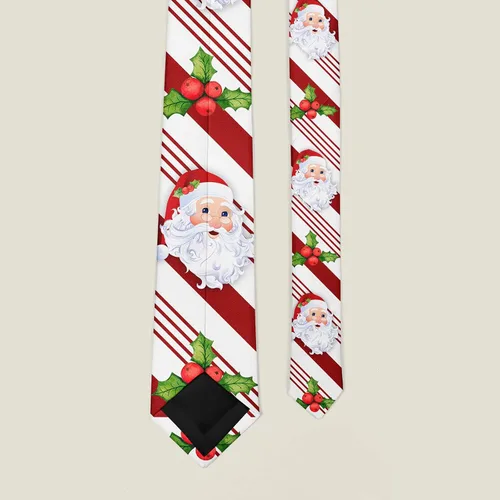 Vista 4 de Corbatas de Navidad para hombres para fiestas de temporada navideña 11