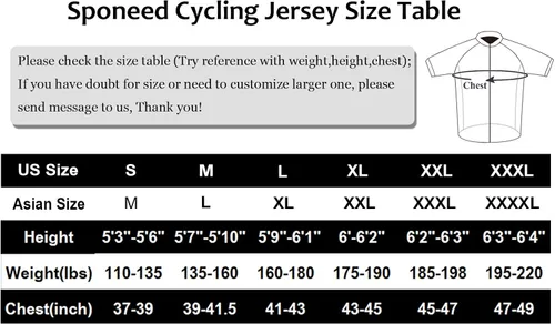 Vista 8 de sponeed - Jerséis de ciclismo para hombre, tops, camisas de ciclismo, manga corta, atuendo de ciclismo, chaqueta de ciclismo de cierre completo