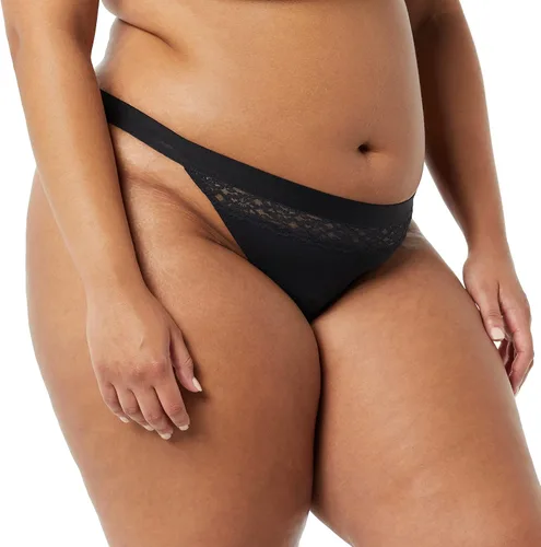Vista 5 de Tienda Essentials Ropa interior de algodón y encaje para mujer paquete de 4
