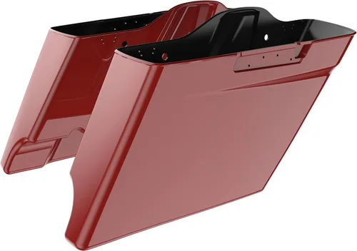Vista 83 de Alforjas extendidas para Harley Touring Street Glide, Electra Glide, Road Glide 2014-2023 (whisky ámbar)