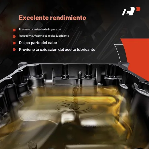 Vista 5 de A-Premium Sump de aceite de motor con tapón de drenaje compatible con BMW 228i 2014-2016, 320i 2012-2017, 328i 2012-2016, 428i 2014-2016, 528i