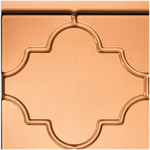 Vista 21 de FASÄDE Mónaco - Panel decorativo de vinilo para salpicaduras de 18 x 24 pulgadas en acero galvanizado (paquete de 5)