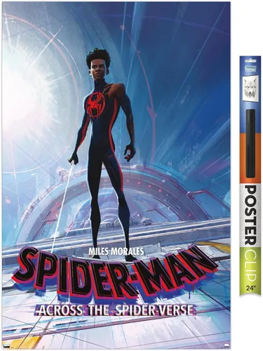Vista 19 de Trends International Marvel Spider-Man: Across The Spider-Verse - Miles Morales - Póster de pared de una hoja, 22.4 pulgadas de largo x 14.7
