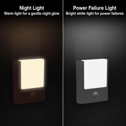 Vista 8 de Camelion 3-in-1 Power Outage Night Light, Motion Sensor,4-Pack
