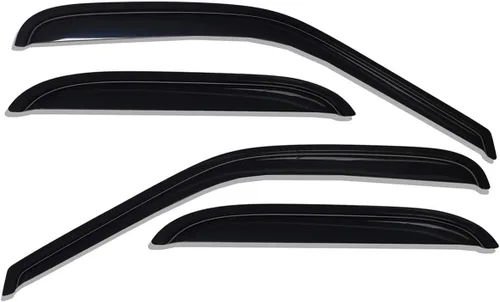 Vista 7 de Lightronic Visera de ventana con cinta adhesiva extra duradera, compatible con Chevrolet Tahoe 2000-2006 y GMC Yukon, Yukon Denali 2001-2006