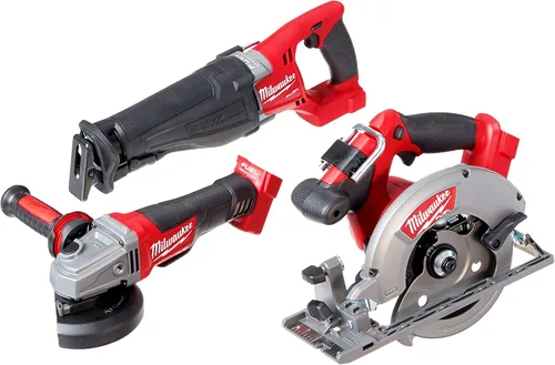 Vista 3 de Milwaukee 2896-26 M18 Fuel Kit combinado inalámbrico sin escobillas de iones de litio de 18 voltios (6 herramientas) con (2) baterías de 5.0 Ah, (1)