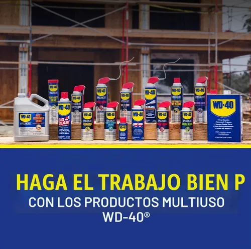 Vista 9 de Spray inhibidor de corrosión a largo plazo WD-40, 6.5 onzas., 1 Spray antioxidante para proteger piezas metálicas en entornos extremos