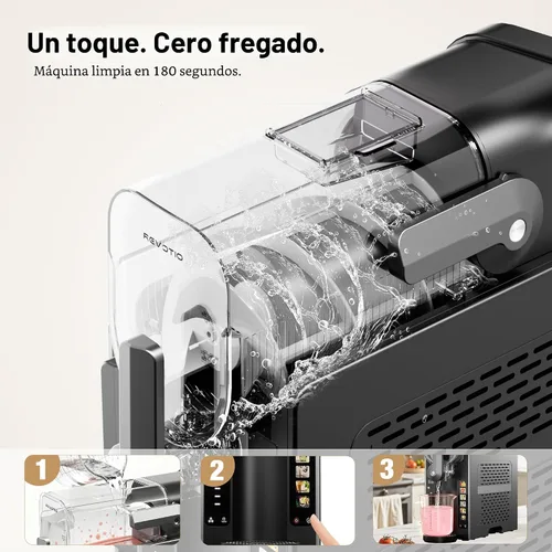 Vista 6 de Máquina de granizado para el hogar, máquina de granizado de 88 onzas, no necesita hielo, máquina de bebidas congeladas con 6 ajustes