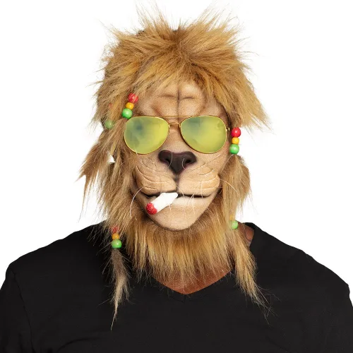 Vista 2 de Boland Kopfmaske, Talla única para Erwachsene, Accessoire, Karneval, Mottoparty, Kostüm, Fasching